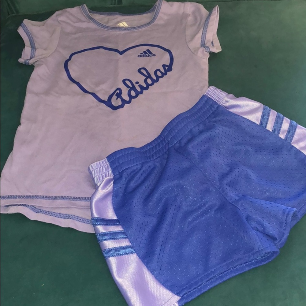 Adidas short set